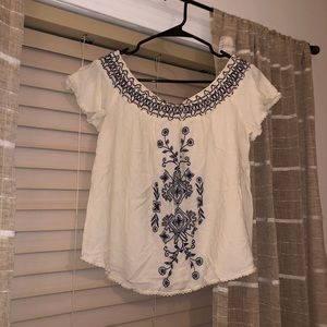 Xhilaration Off-The-Shoulder Blouse